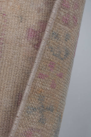 Vintage Oushak Runner 3' x 14'5''
