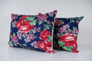 Uzbek Roller Printed Pillow Cover Set of 2 | 16'' x 22''