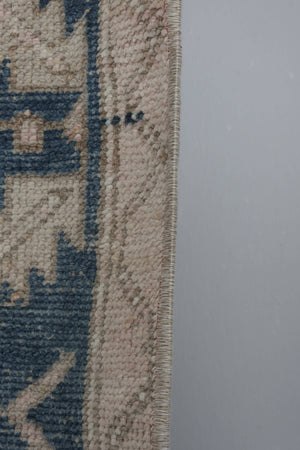Vintage Turkish Karapinar Runner Rug 3'11'' x 12'10''