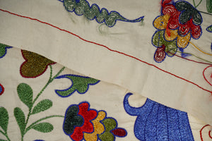 Bird Suzani Table Runner | 17'' x 33''