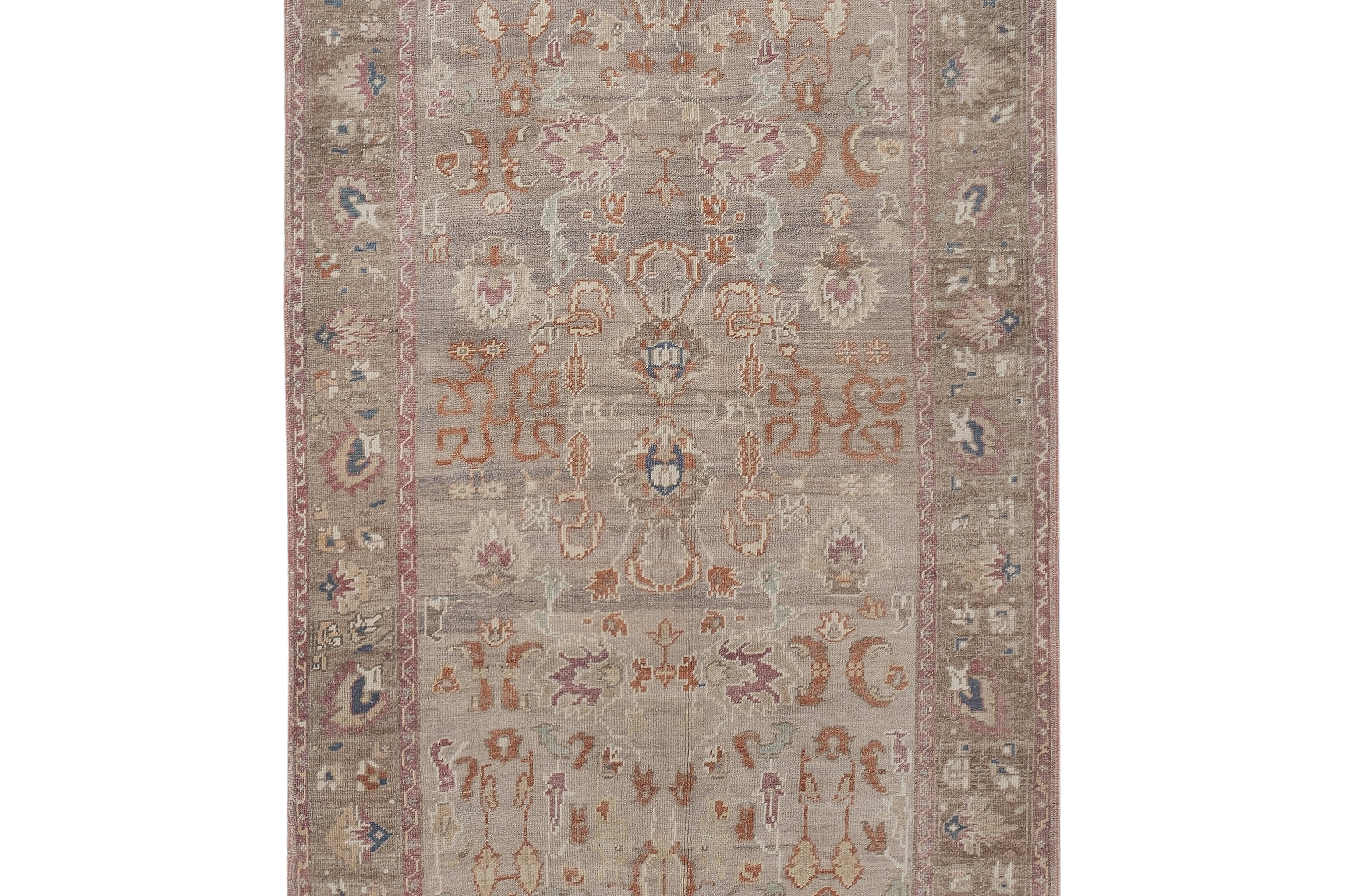 Vintage Turkish Karapinar Runner Rug 4'7'' x 8'3''