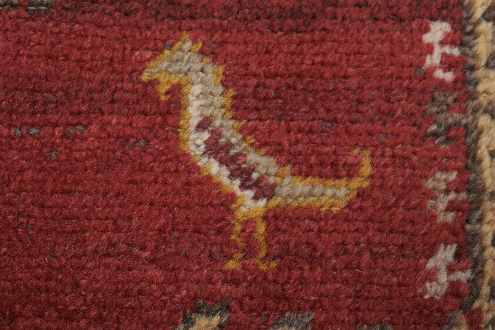 Vintage Turkish Rug 3' x 4'4''