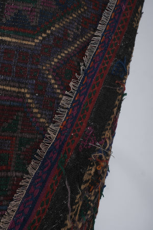 Vintage Turkish Kilim Rug 7'5'' x 9'6''