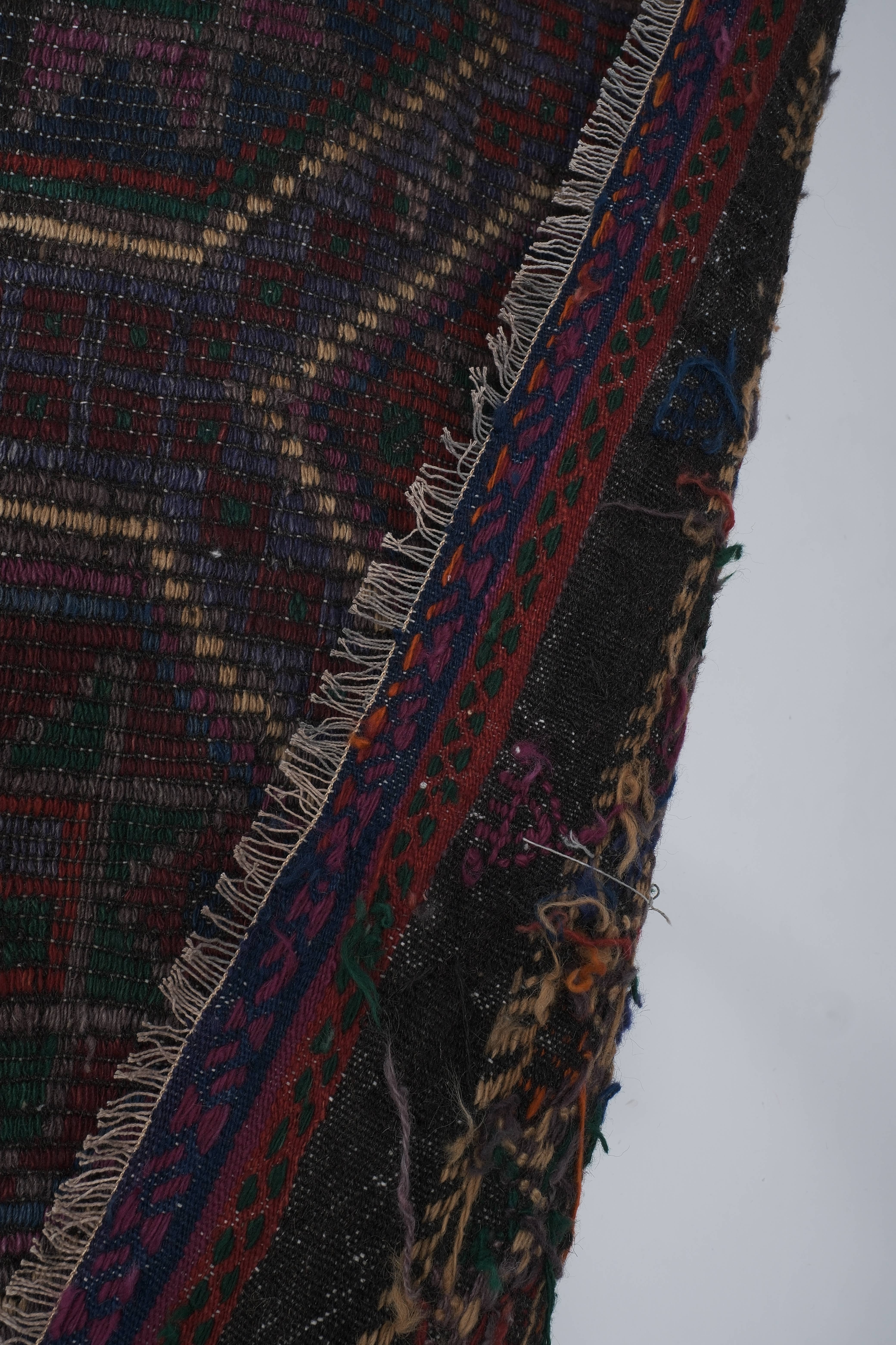 Vintage Turkish Kilim Rug 7'5'' x 9'6''