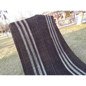 Vintage Turkish Kilim Rug 5'5'' x 9'10''