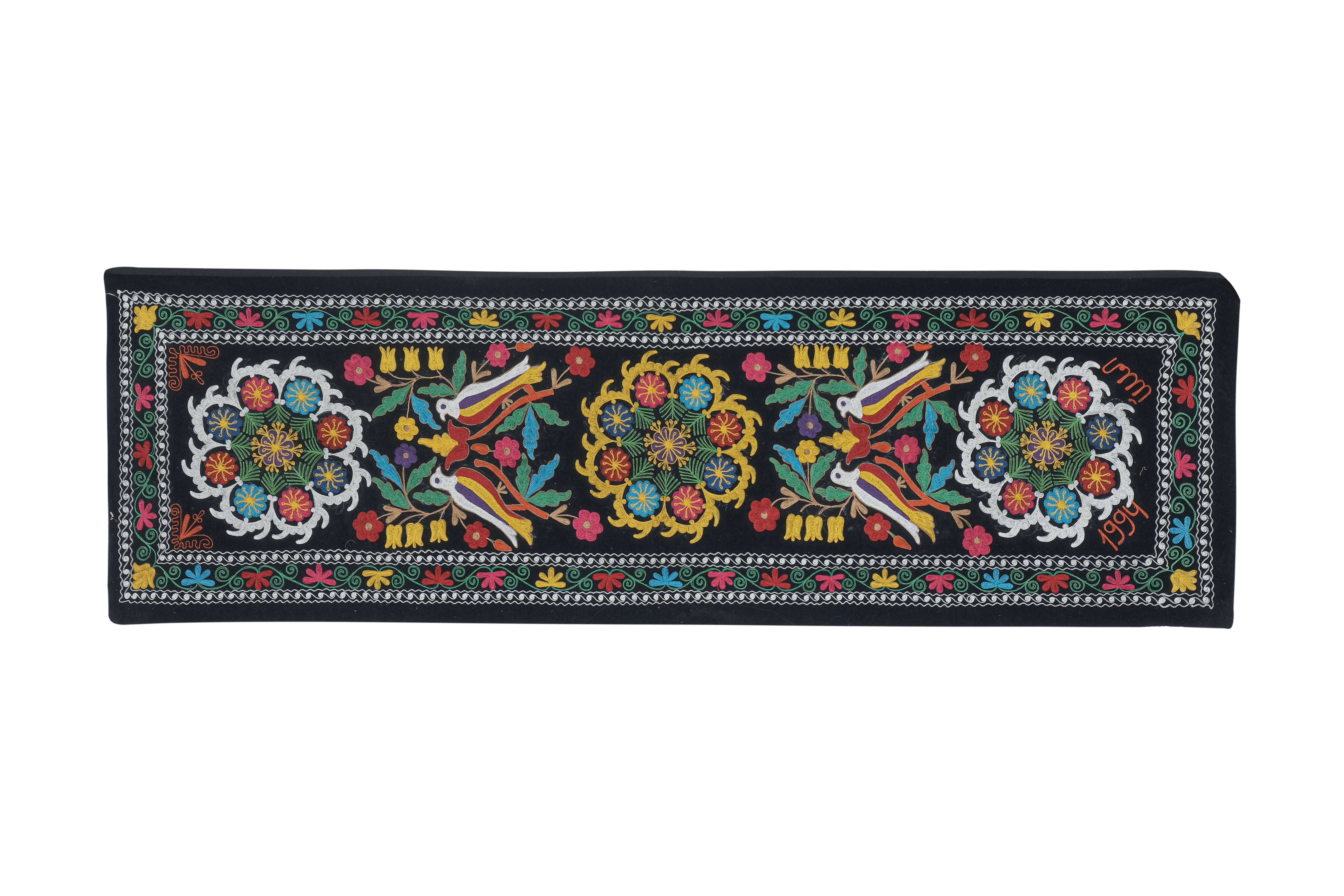 Suzani Table Runner | 2'4'' x 7'