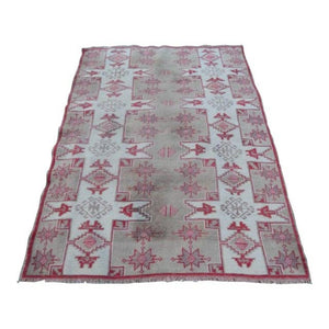 Vintage Oushak Rug 4'9'' x 6'