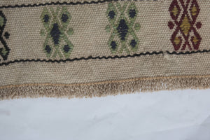 Vintage Turkish Kilim Runner 1'11'' x 13'8''