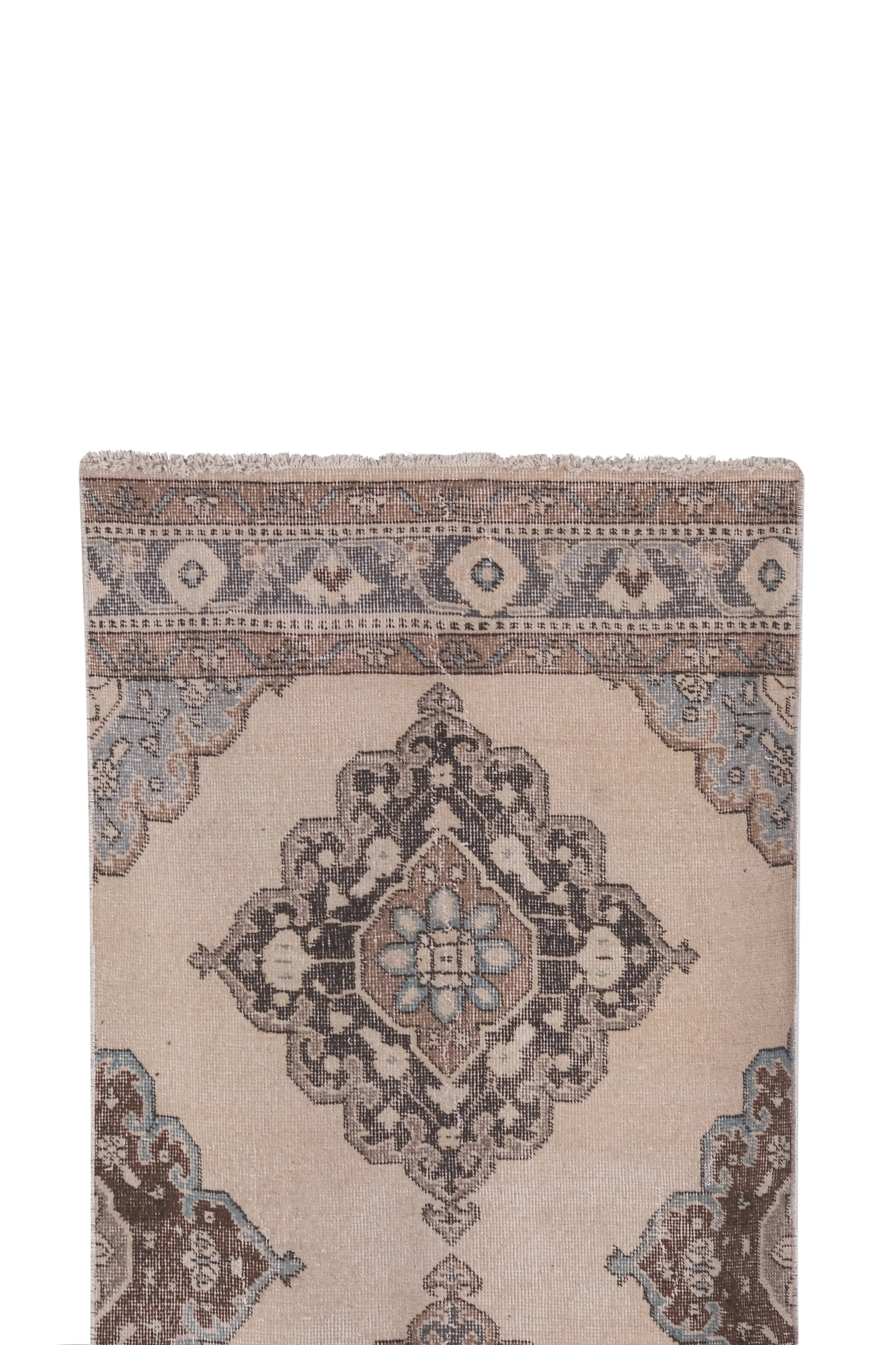 Vintage Oushak Runner 2'9'' x 24'6''