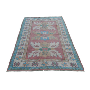 Vintage Oushak Rug 5'7'' x 7'1''