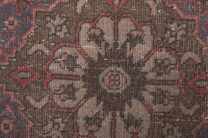 Vintage Turkish Runner Rug 3'4'' x 13'3''