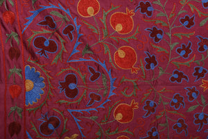 Silk Suzani Runner 3'1'' x 6'3''