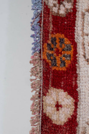Vintage Herki Oushak Runner 2'9'' x 11'4''