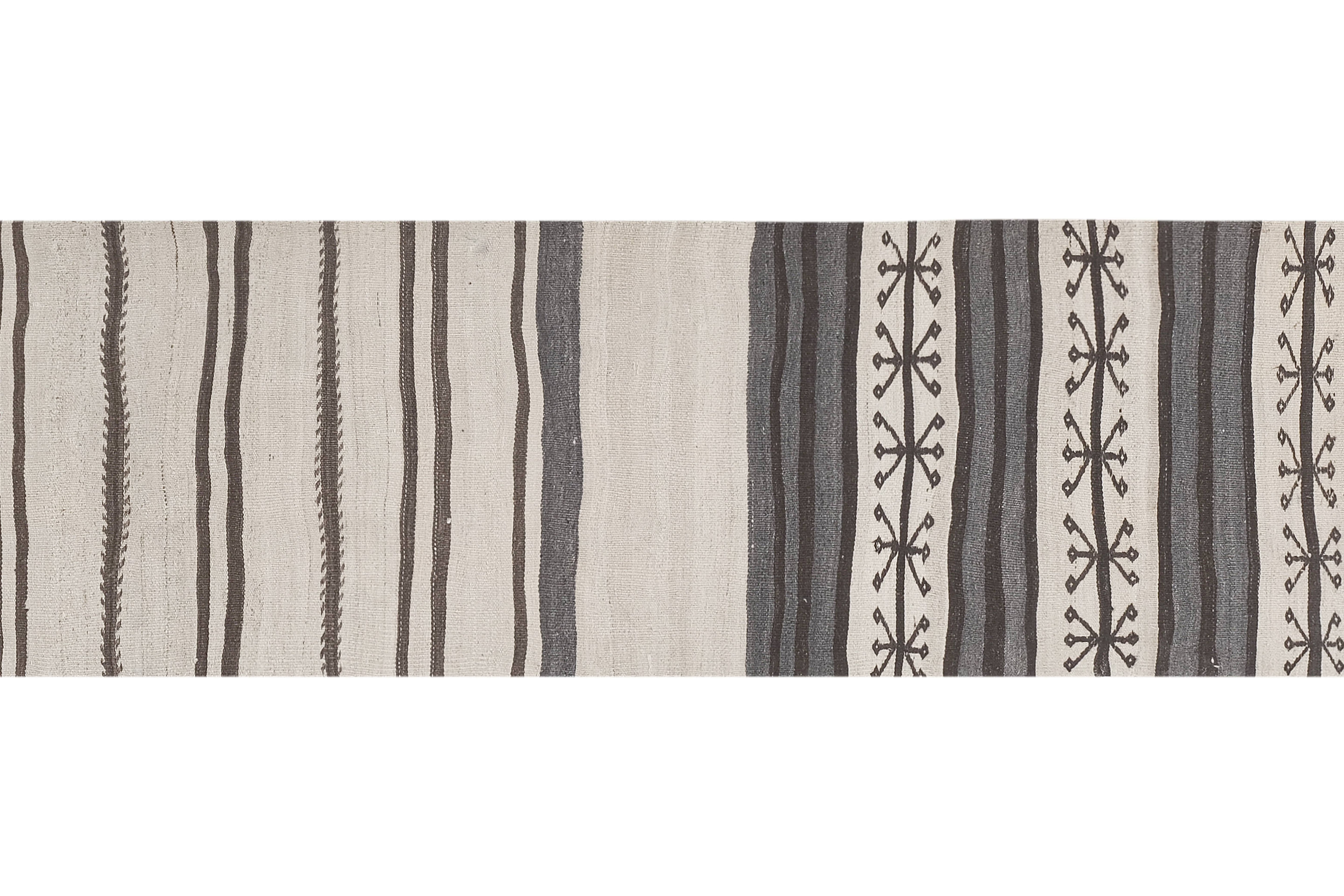 Vintage Turkish Kilim Runner 2'11'' x 9'1''