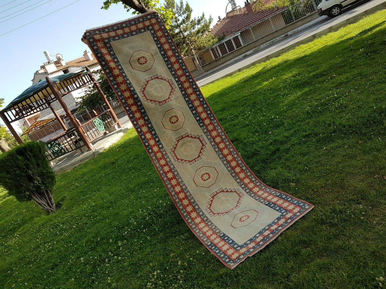 Vintage Oushak Runner 2'9'' x 9'3''