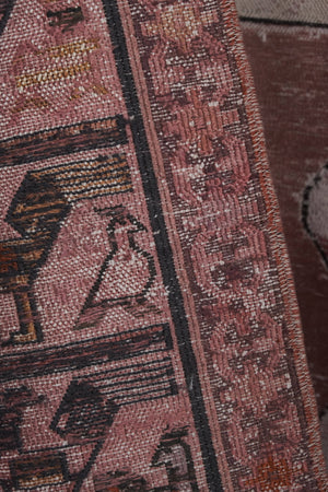 Vintage Turkish Soumac Rug 4'2'' x 6'1''