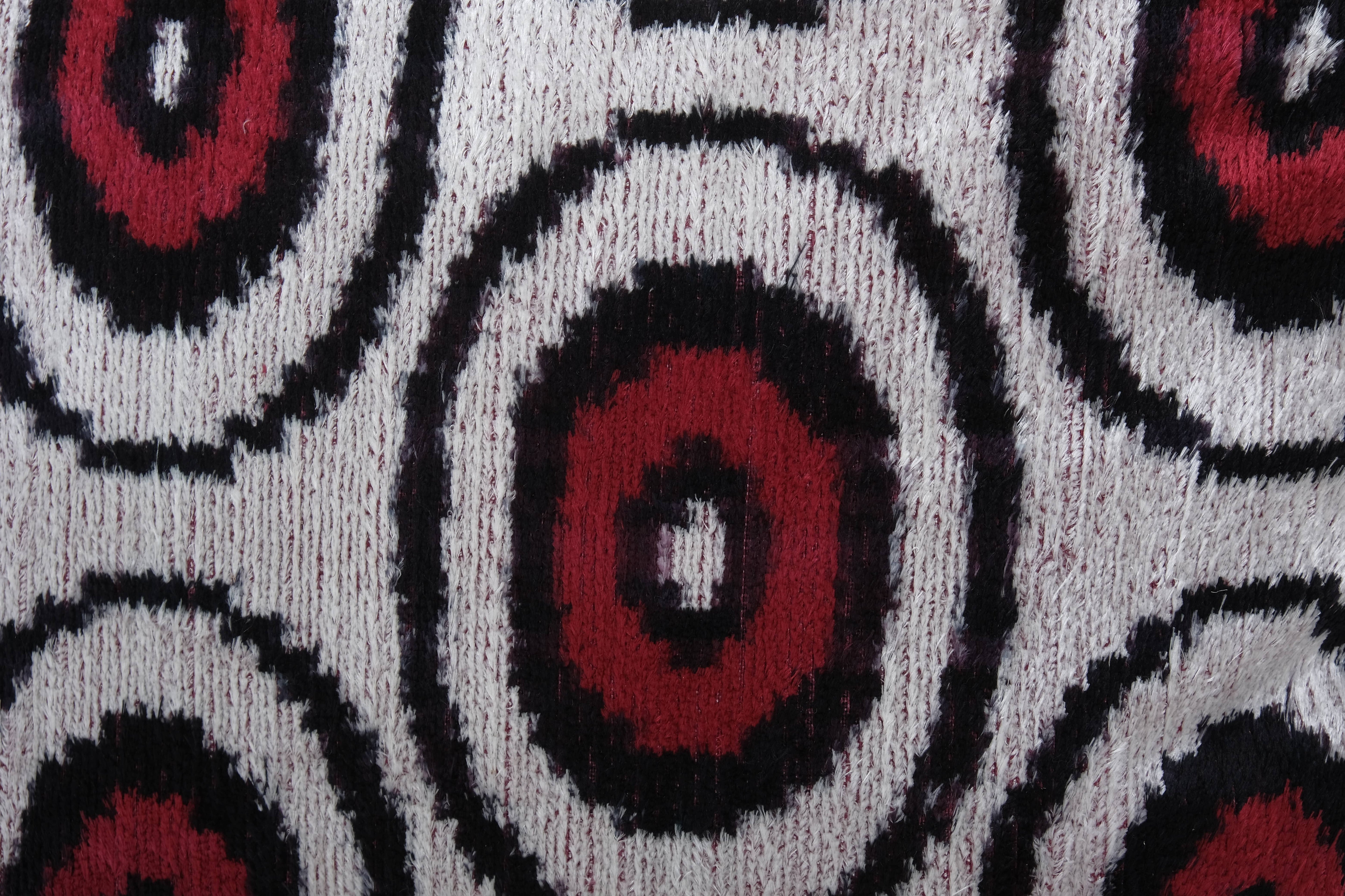Silk Ikat Velvet Pillow Cover Set of 2 | 18'' x 19''
