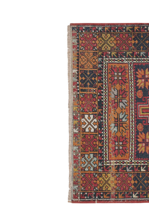 Vintage Turkish Anatolian Rug 3'7'' x 5'5''