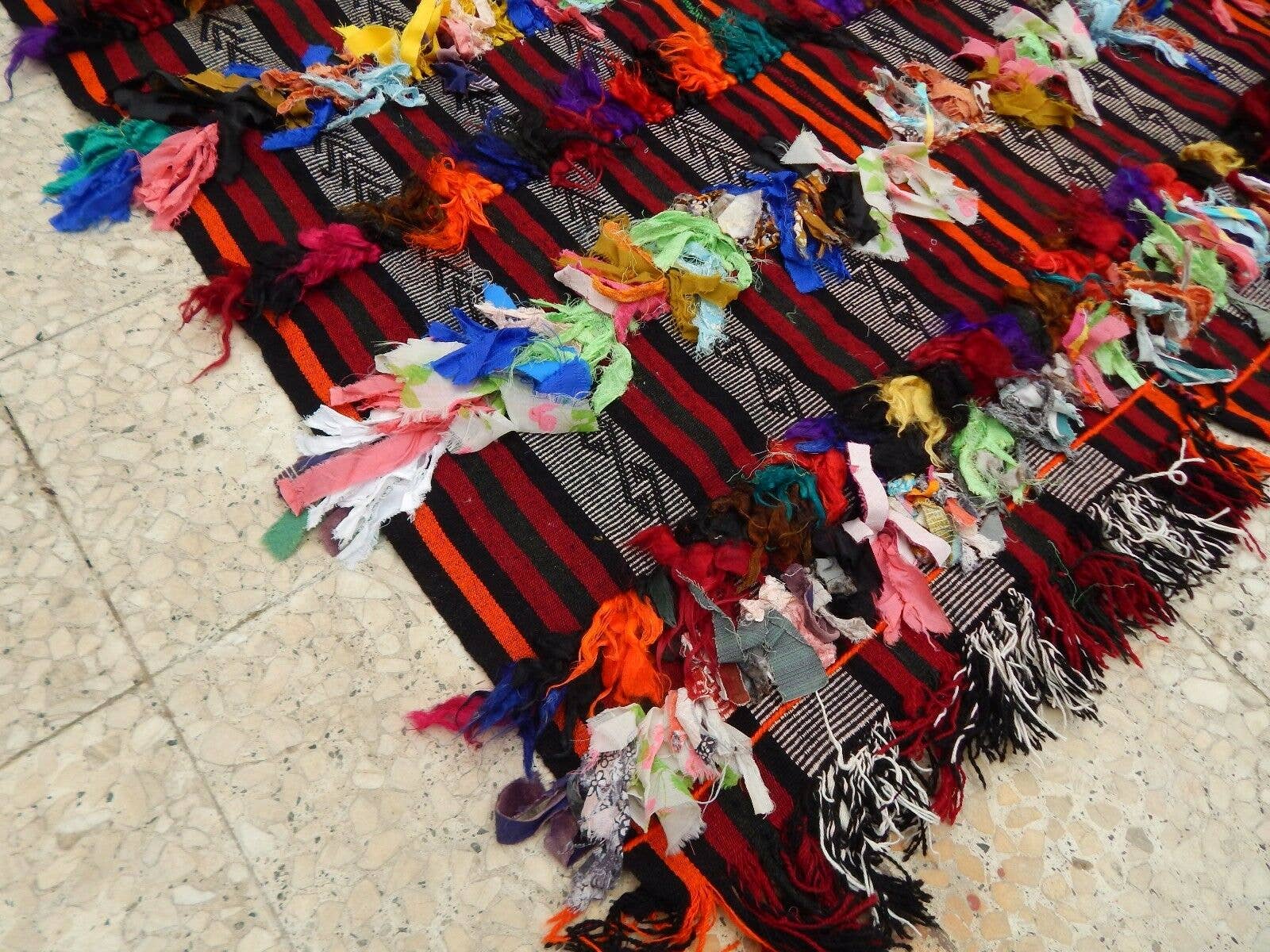 Vintage Turkish Tulu Rug 6' x 9'6''