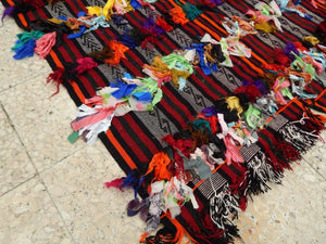 Vintage Turkish Tulu Rug 6' x 9'6''