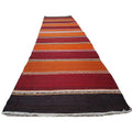 Vintage Turkish Kilim Runner 2'3'' x 8'8''