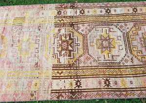 Vintage Caucasian Rug 3'2'' x 7'9''