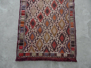 Vintage Konya Yastik Rug 20'' x 41''