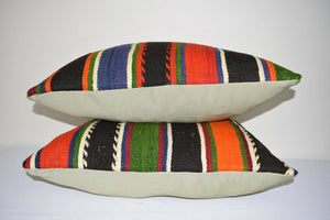 Kilim Pillow Cover Set of 2 | 18'' x 24''
