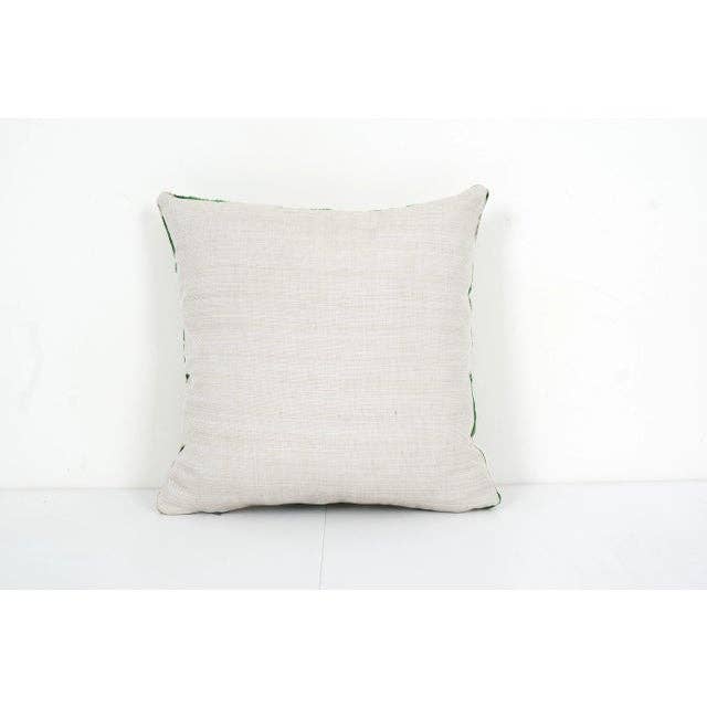 Silk Ikat Velvet Pillow Cover | 14'' x 14''