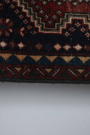 Vintage Turkish Runner Rug 2'7'' x 9'6''