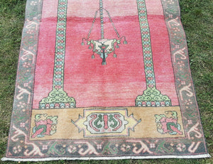 Vintage Oushak Rug 3'5'' x 5'4''