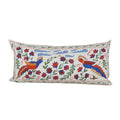 Bird Suzani Bedding Pillow Cover | 18'' x 35''