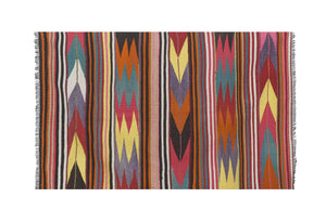 Vintage Turkish Kilim Rug 36'' x 59''