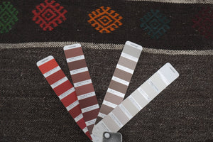 Vintage Turkish Kilim Runner 2'1'' x 6'6''