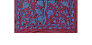 Silk Suzani Wall Hanging & Bedspread 3'1'' x 6'3''