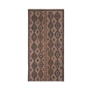 Vintage Turkish Kilim Rug 4'10'' x 9'9''