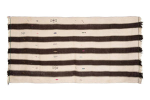 Vintage Turkish Kilim Rug 5'10'' x 11'4''