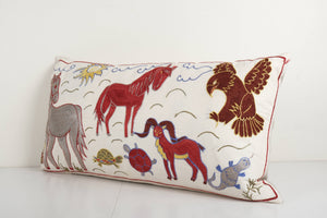 Suzani Bedding Pillow Cover | 18'' x 33''