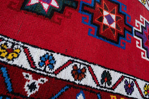 Vintage Herki Runner Rug 2'6'' x 12'4''