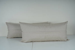 Camel Suzani Bedding Pillow Cover Set of 2 | 15'' x 35''