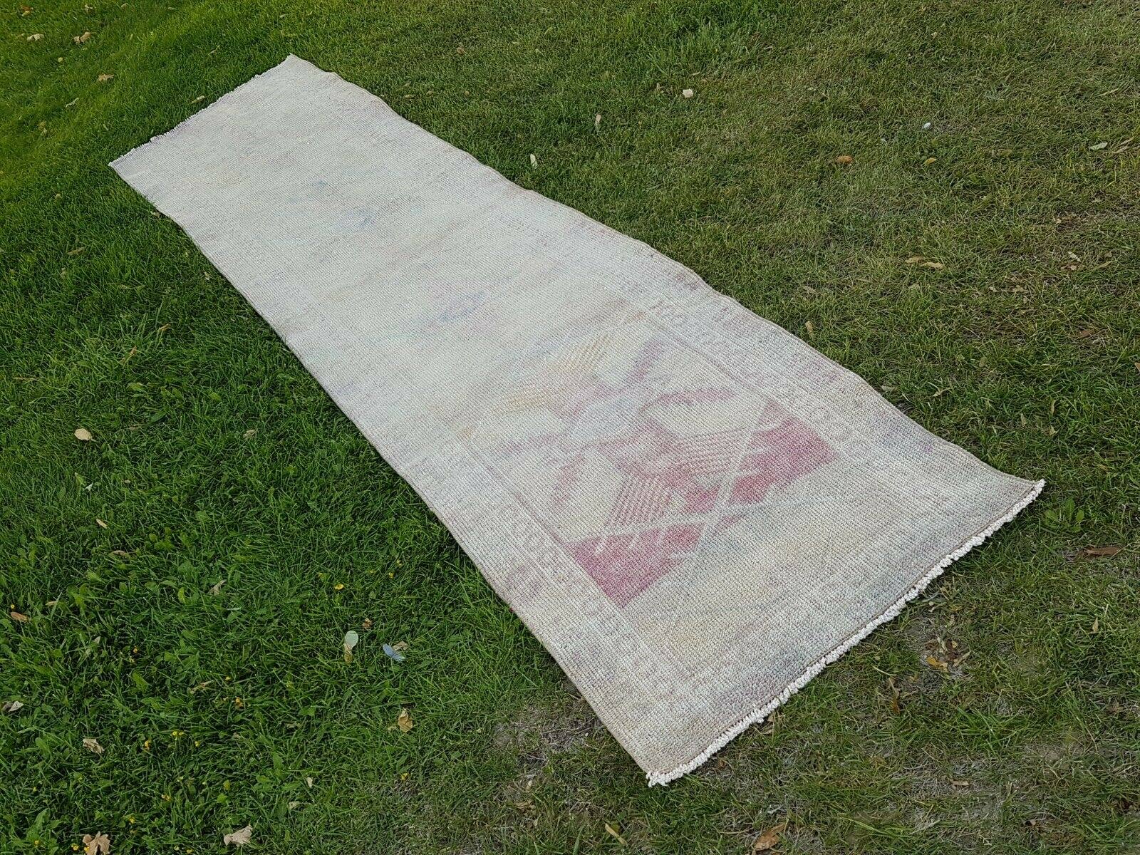 Vintage Herki Runner Rug 2'10'' x 12'2''