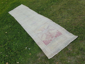 Vintage Herki Runner Rug 2'10'' x 12'2''