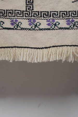 Vintage Turkish Kilim Rug 5'7'' x 8'2''