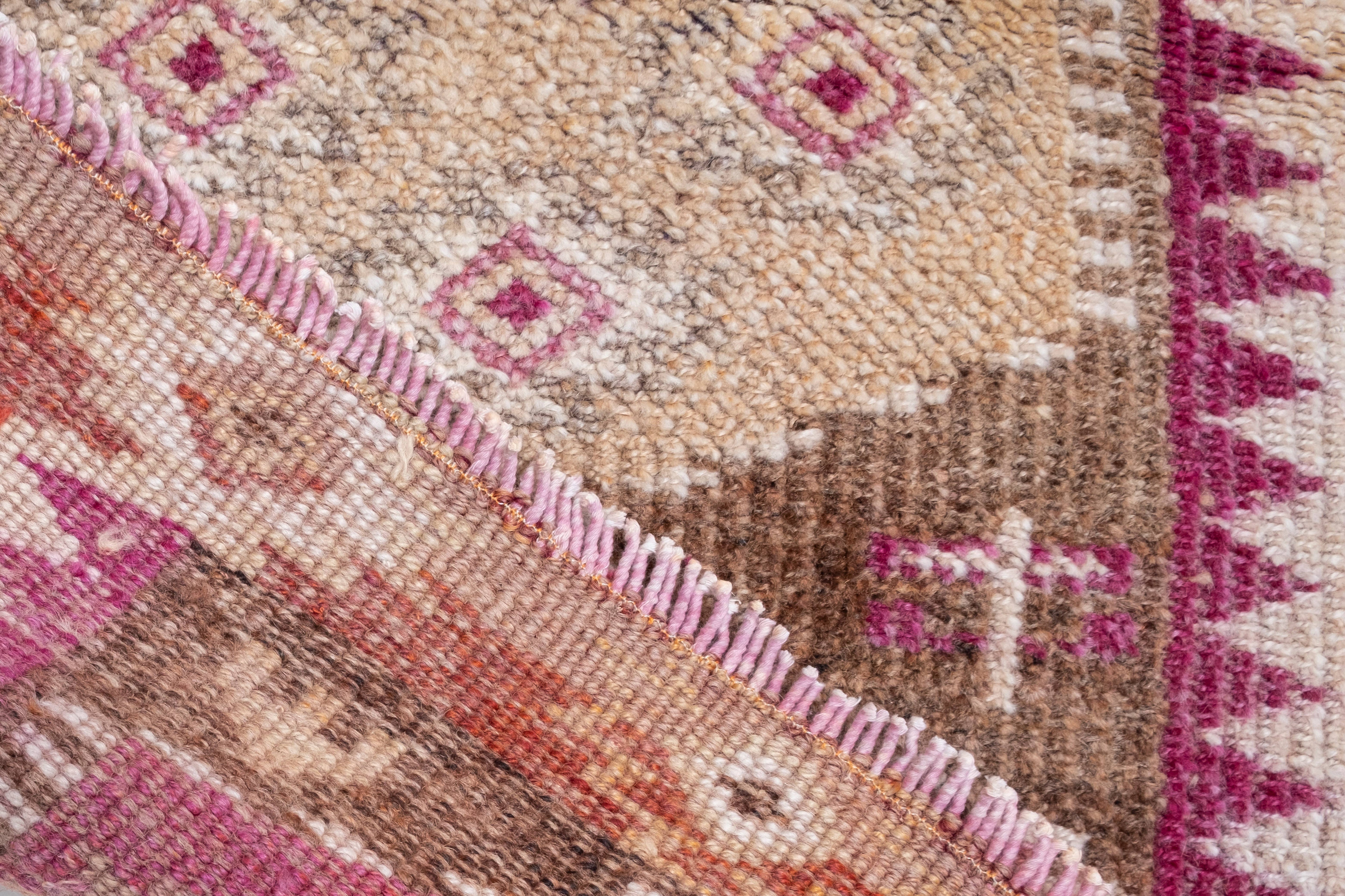 Vintage Kurdish Runner Rug 2'8'' x 10'4''