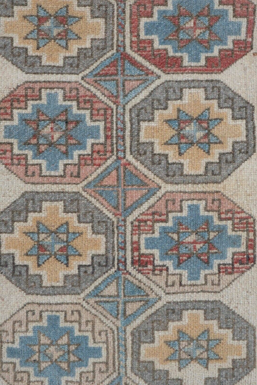 Vintage Turkish Anatolian Runner Rug 1'7'' x 8'4''
