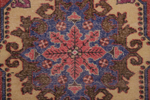 Vintage Turkish Rug 4'6'' x 7'3''