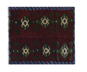 Vintage Turkish Tulu Rug 4'5'' x 5'1''