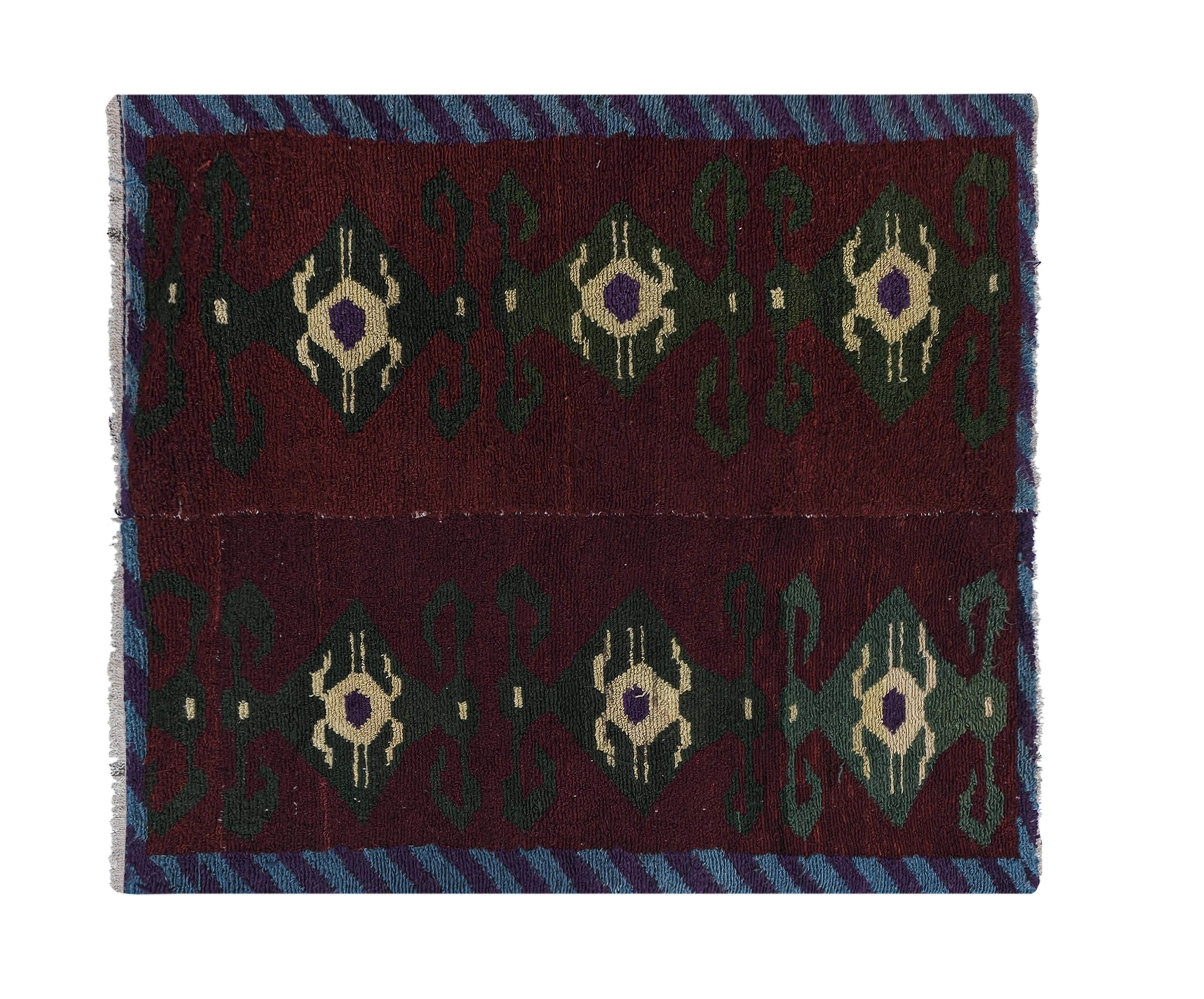 Vintage Turkish Tulu Rug 4'5'' x 5'1''