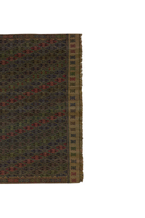 Vintage Turkish Kilim Rug 5'4'' x 7'1''