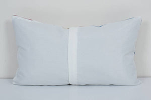Silk Ikat Velvet Pillow Cover | 12'' x 22''